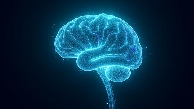 Stylized representation of a brain with neural connections, signifying neuroplasticity.